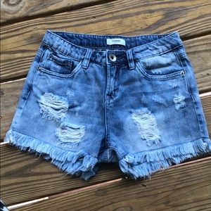 Kensie denim shorts